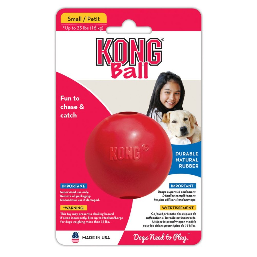 KONG PERRO CAUCHO PUPPY PELOTA MEDIUM-LARGE