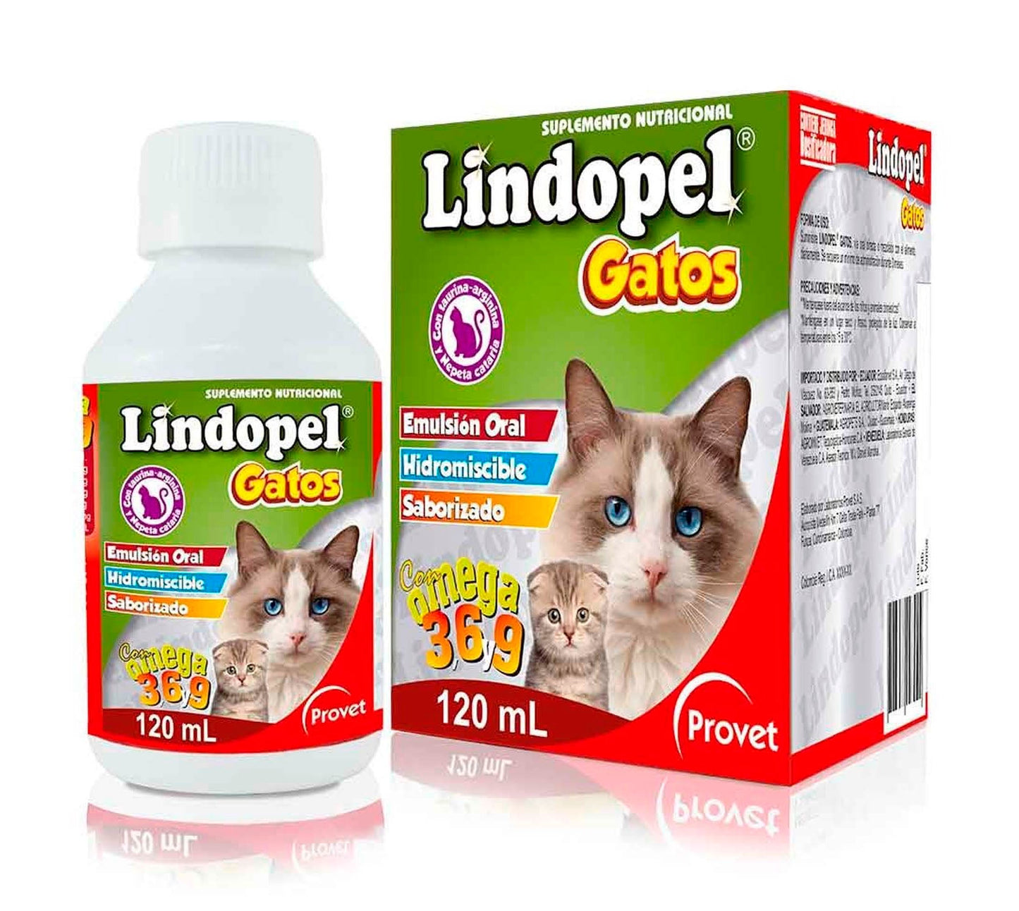 LINDOPEL GATOS X 120 ML