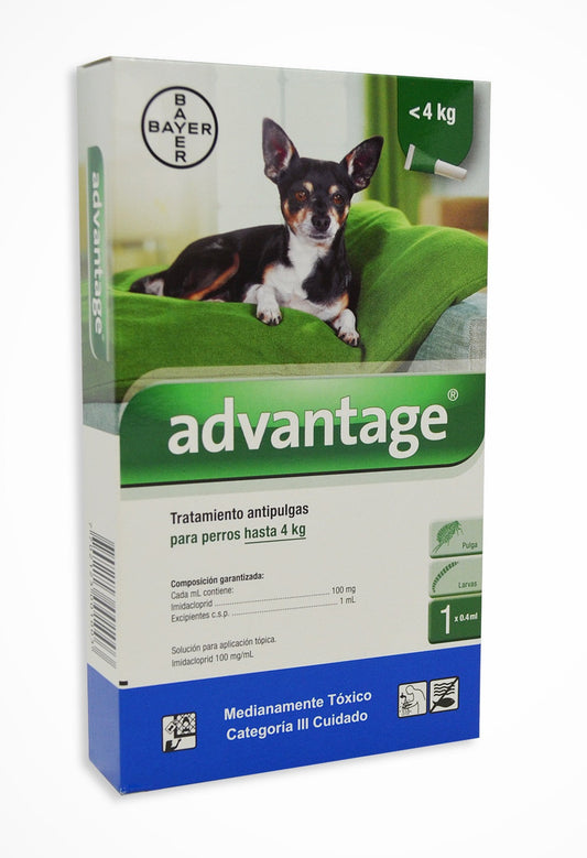 ADVANTAGE PERROS 0.4 ML X 1 PIPETA