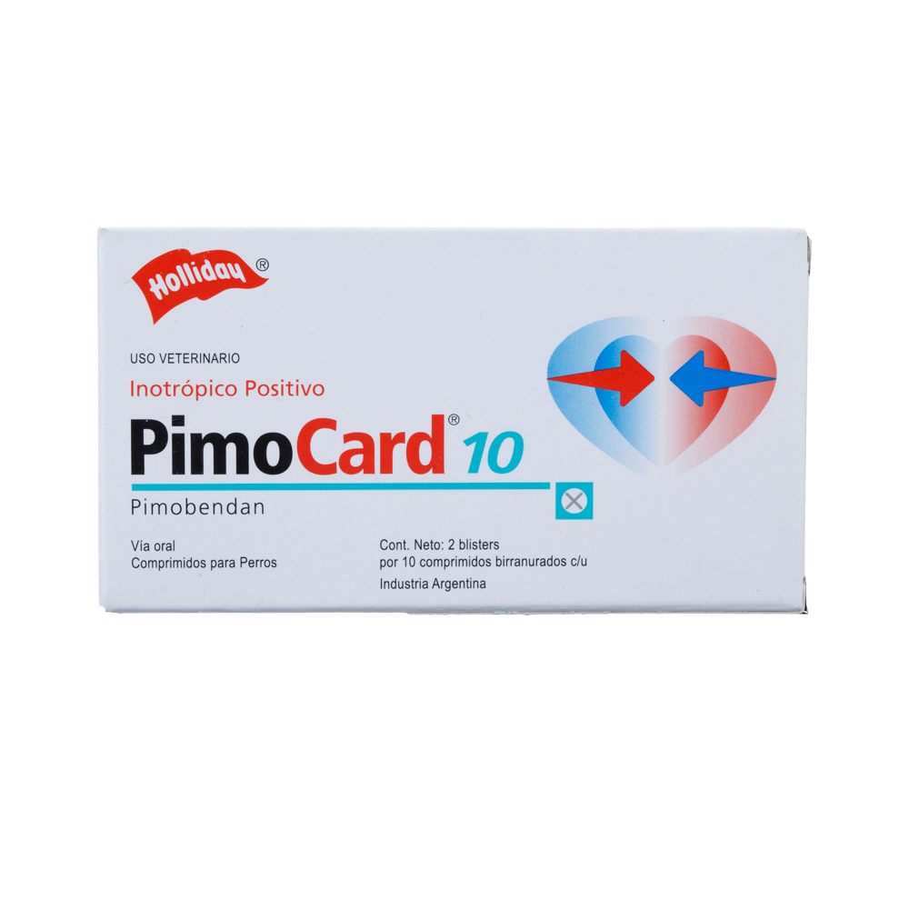 PIMOCARD 10 MG X 20 COMPRIMIDOS