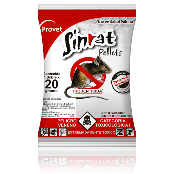 SINRAT PELLET X 20 GR