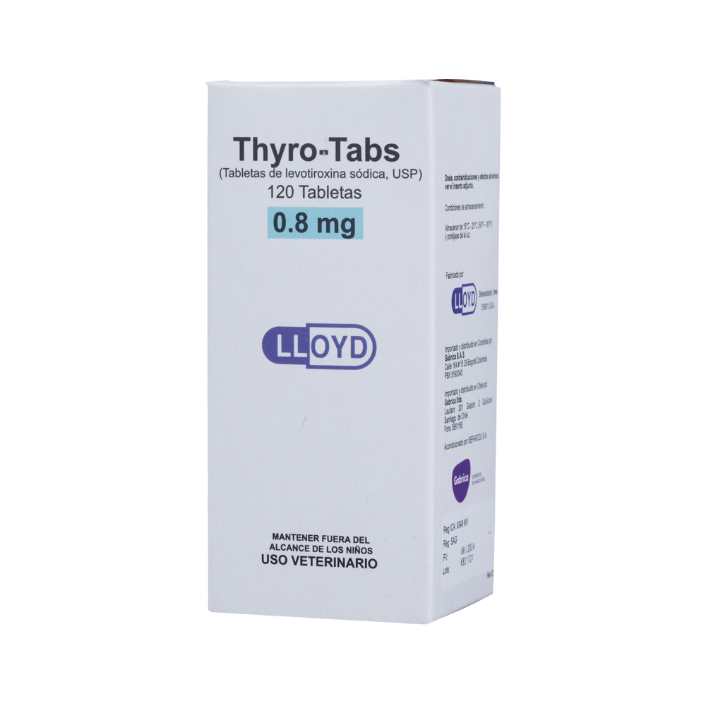 C THYRO-TABS 0,8mg 120 TAB