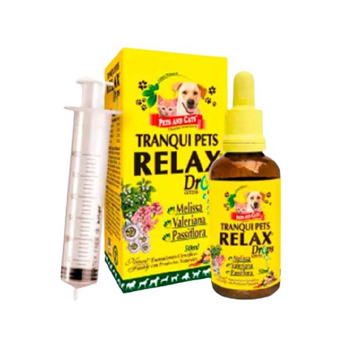 NATURAL FRESHLY TRANQUI PETS RELAX GOTAS FRASCO * 50 ML.