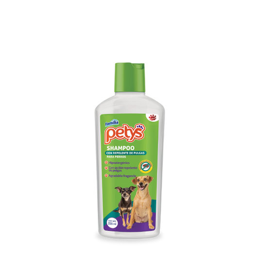 PETYS SHAMPO PETYS REPELENTE DE PULGAS * 235ML