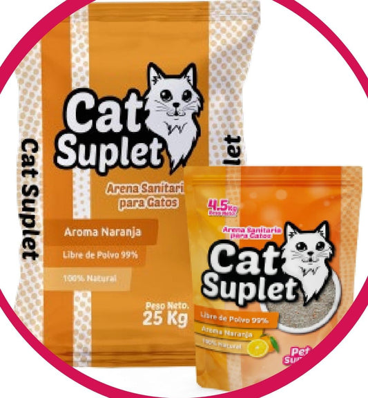 ARENA CAT SUPLET NARANJA 4.5KG