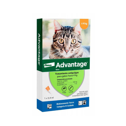 ADVANTAGE GATOS 0.4 ML X 1 PIPETA