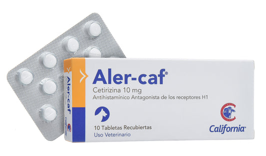 ALER CAF 10 TABLETAS X 10 MG