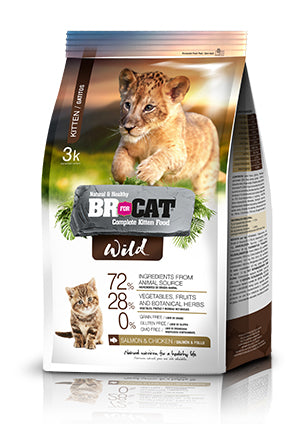 BR FOR CAT WILD KITTEN  -  1Kg