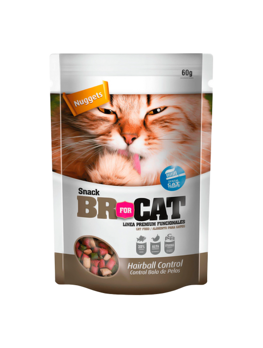 BR FOR CAT CONTROL BOLA DE PELO X 60 G