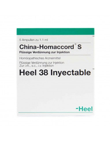 CHINA HOMACCORD X 5 AMPOLLAS