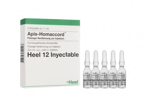 APIS HOMACCORD X 5 AMPOLLAS