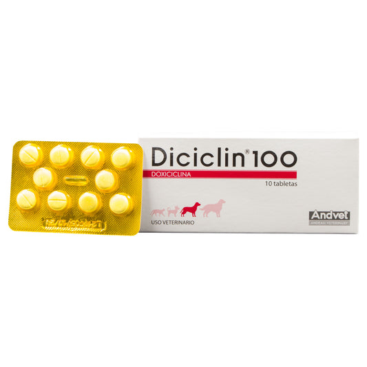 DICICLIN 100 CAJA X 10 TABLETAS