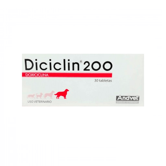 DICICLIN 200 CAJA X 30 TABLETAS