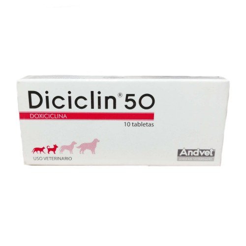 DICICLIN 50 CAJA X 10 TABLETAS