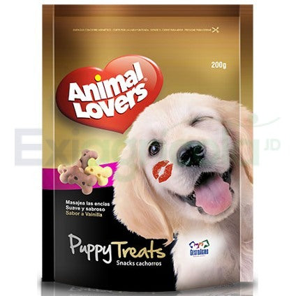 GALLETA ANIMAL LOVERS PUPPY TREATS X 200G