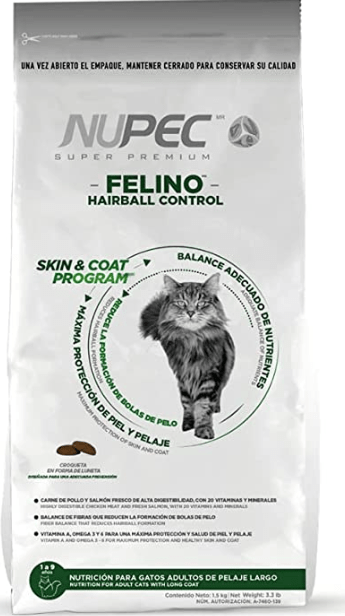 NUPEC FELINO HAIRBALL CONTROL 1.5 KG