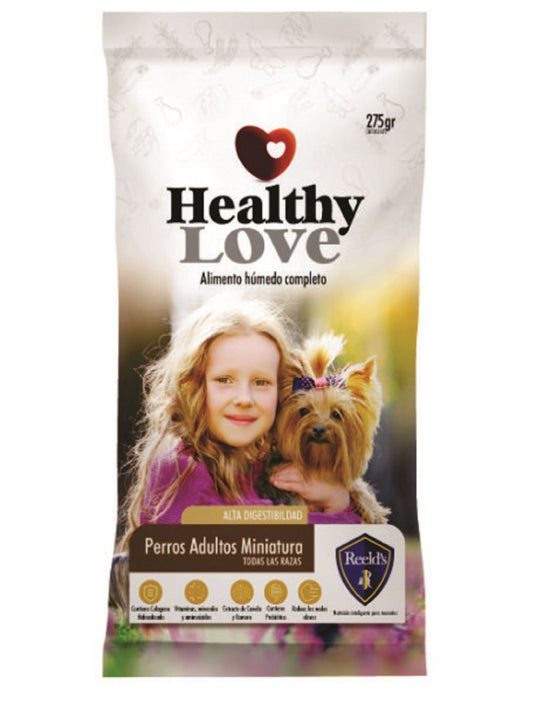 HEALTHY LOVE PERROS ADULTOS MINIATURA 275G