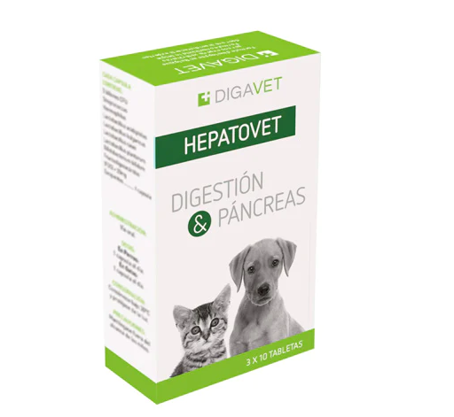 HEPATOVET X 30 TABLETAS