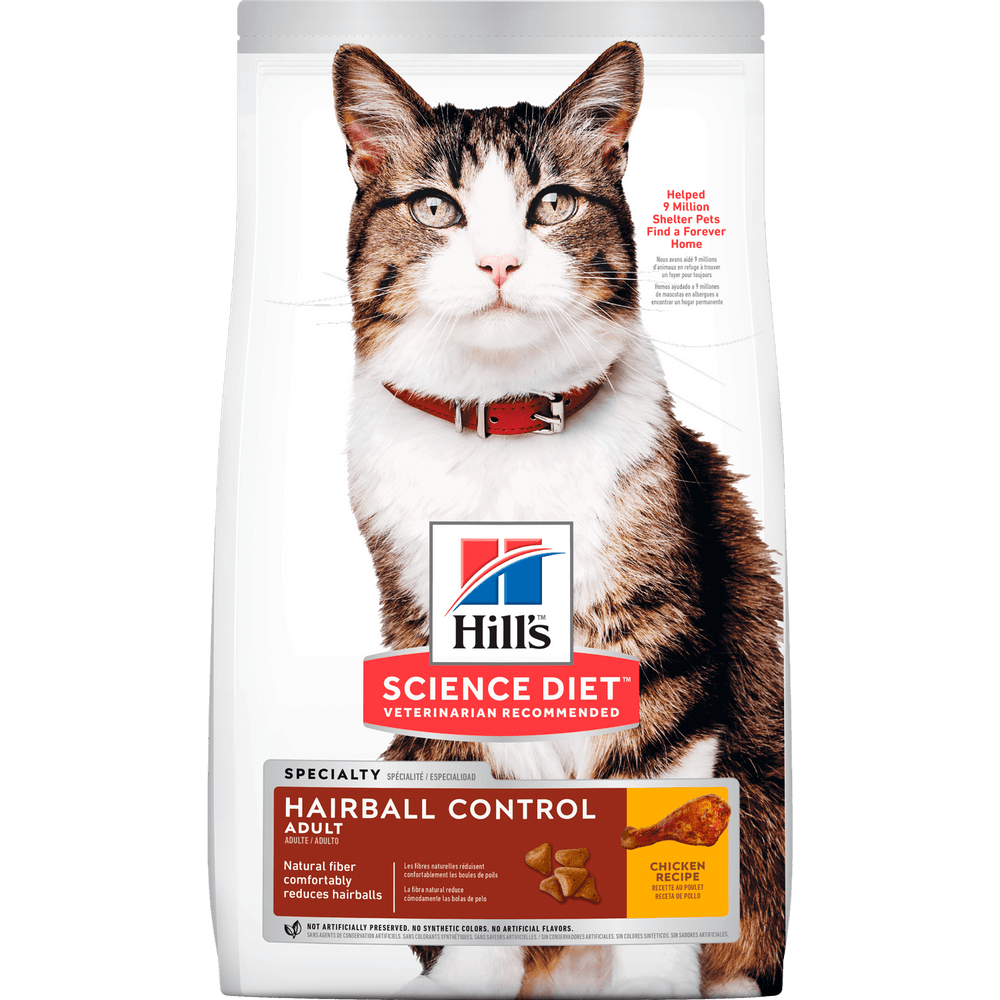 HILLS F ADULT HAIRBALL 15,5 LB (7,03 KG)