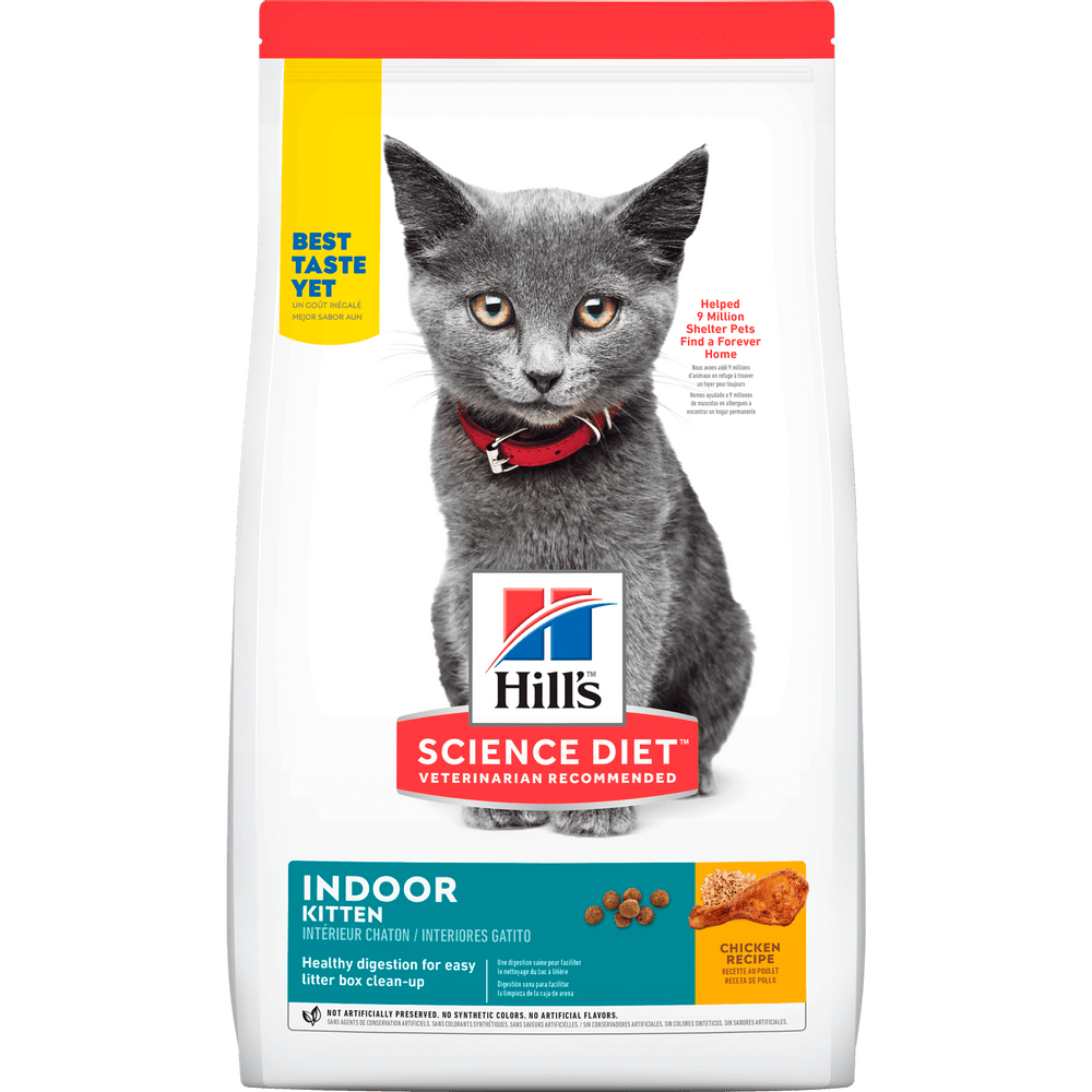 HILLS F KITTEN INDOOR 7 LB (3,18 KG)