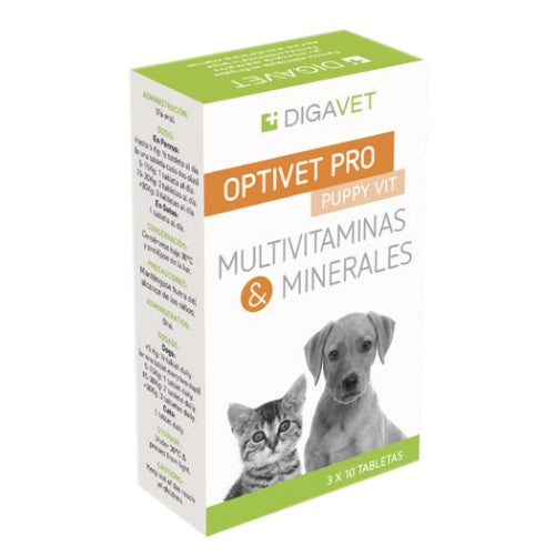 PUPPY VIT OPTIVE PRO X 30 TABLETAS