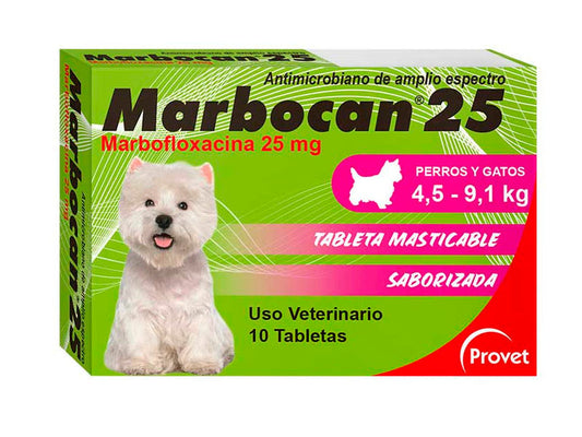 MARBOCAN 25 X 10 TABLETAS