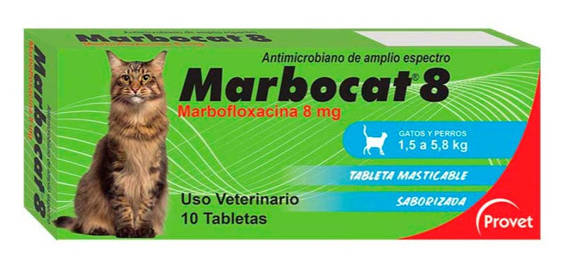 MARBOCAT 8 X 10 TABLETAS