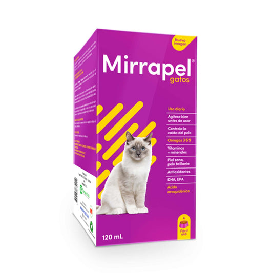 MIRRAPEL GATOS X 120 ML