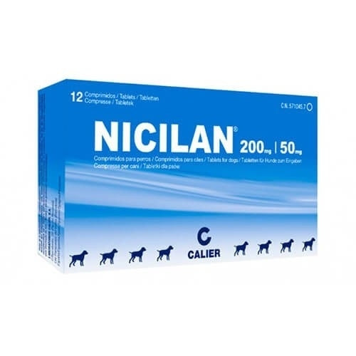 NICILAN 200/50 X 6 TABLETAS