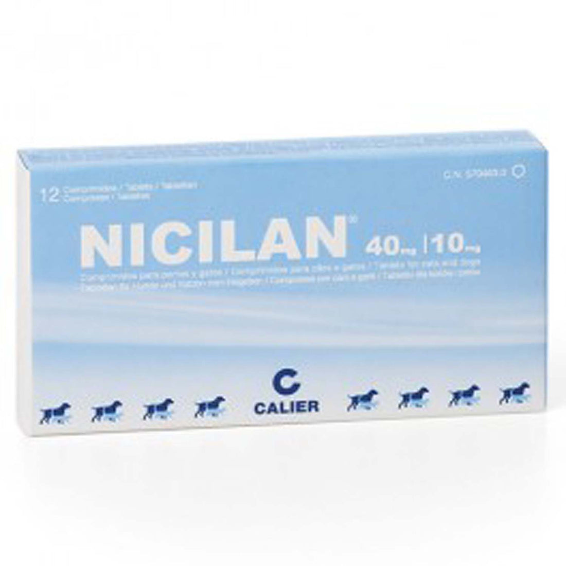 NICILAN 40/10 X 6 TABLETAS – Mundo Mascotas Colombia