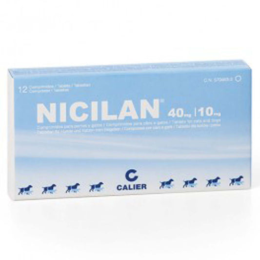 NICILAN 40/10 X 6 TABLETAS