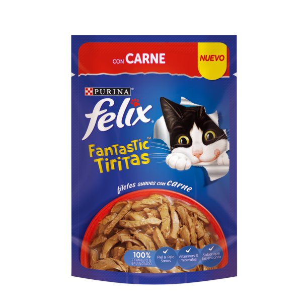 FELIX FANTASTIC TIRITAS CARNE 85 GR