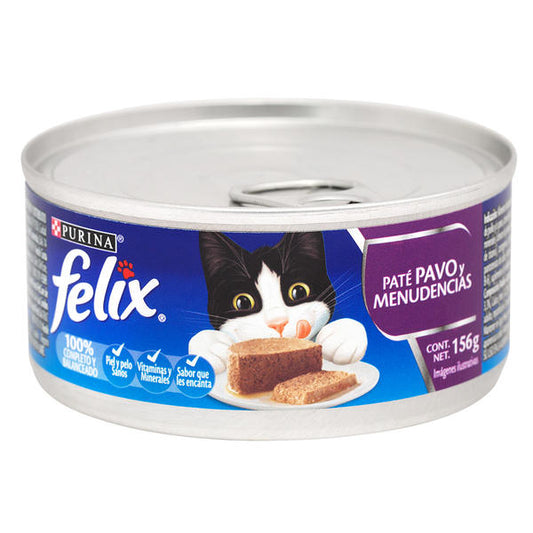 FELIX PATÉ PAVO Y MENUDENCIAS 156 GR