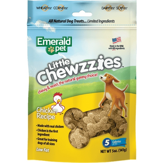 EMERALD PET DOG SNACK LITTLE CHEWZZIES - POLLO 5OZ