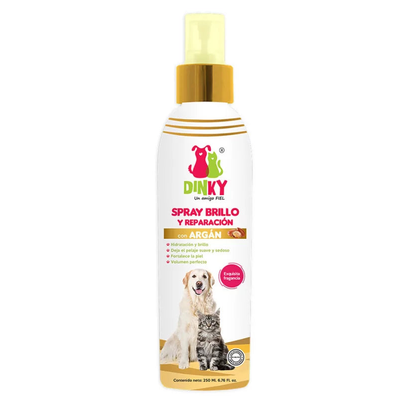 SPRAY BRILLO Y REPARACION DINKY PERROS Y GATOS CON AR