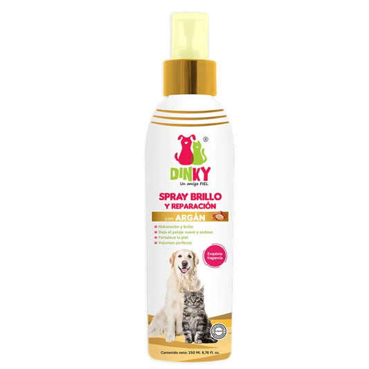 SPRAY BRILLO Y REPARACION DINKY PERROS Y GATOS CON AR