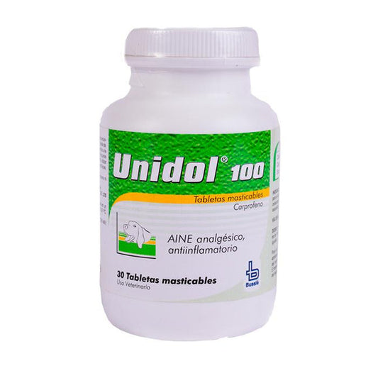 UNIDOL 100 MG FCO 30 TAB. REF.93008
